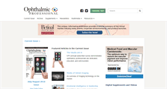 Desktop Screenshot of ophthalmicprofessional.com