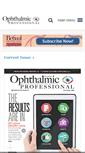 Mobile Screenshot of ophthalmicprofessional.com